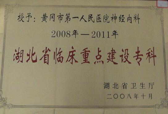 省重点专科（神经内科）